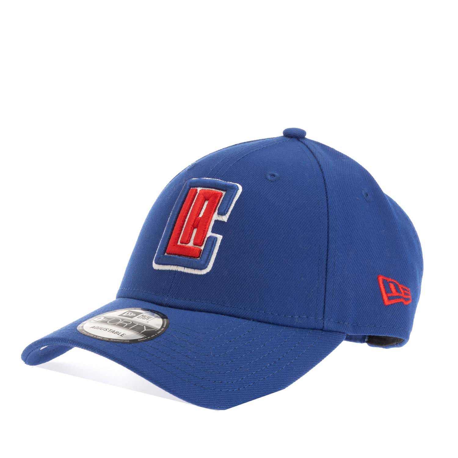 New Era Mens Accessories LA Clippers The League 9FORTY Cap in Blue material_polyester - One Size