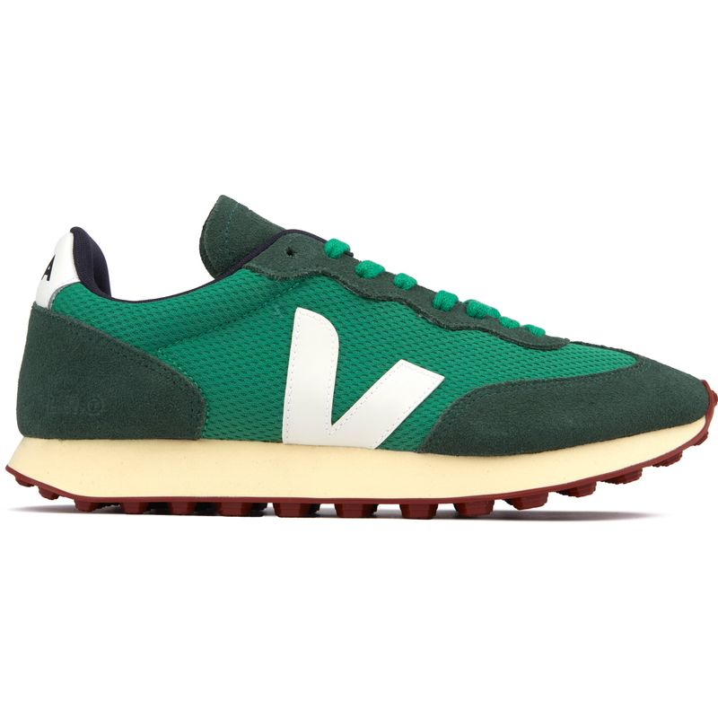 Veja Mens Rio Trainers - Green - Size UK 8