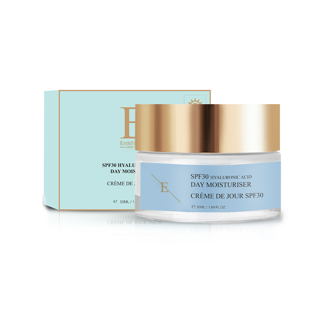 Erth Skin London Unisex SPF 30 Hyaluronic Acid Day Cream 50ml - One Size