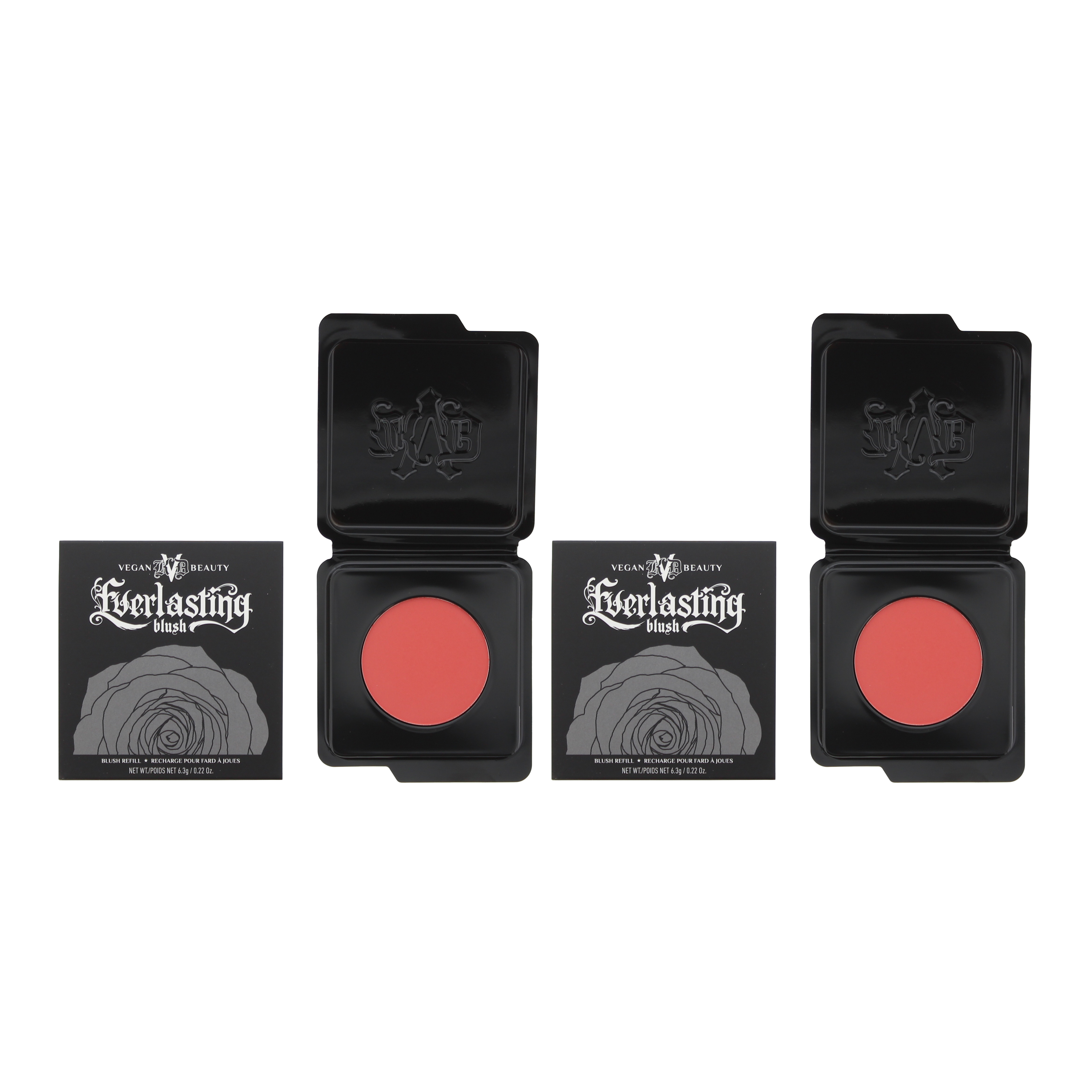 KVD Womens Everlasting Blush Refill 6.2g Poppy x 2 - NA - One Size