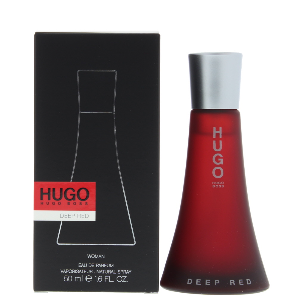 Hugo Boss Womens Deep Red Eau de Parfum 50ml Spray For Her - Orange - One Size