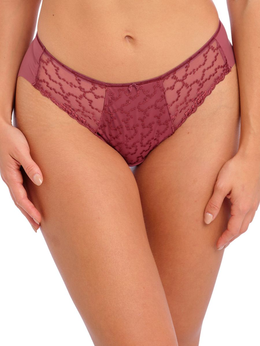 Fantasie Womens Ana Brief - Pink material_polyamide - Size Large