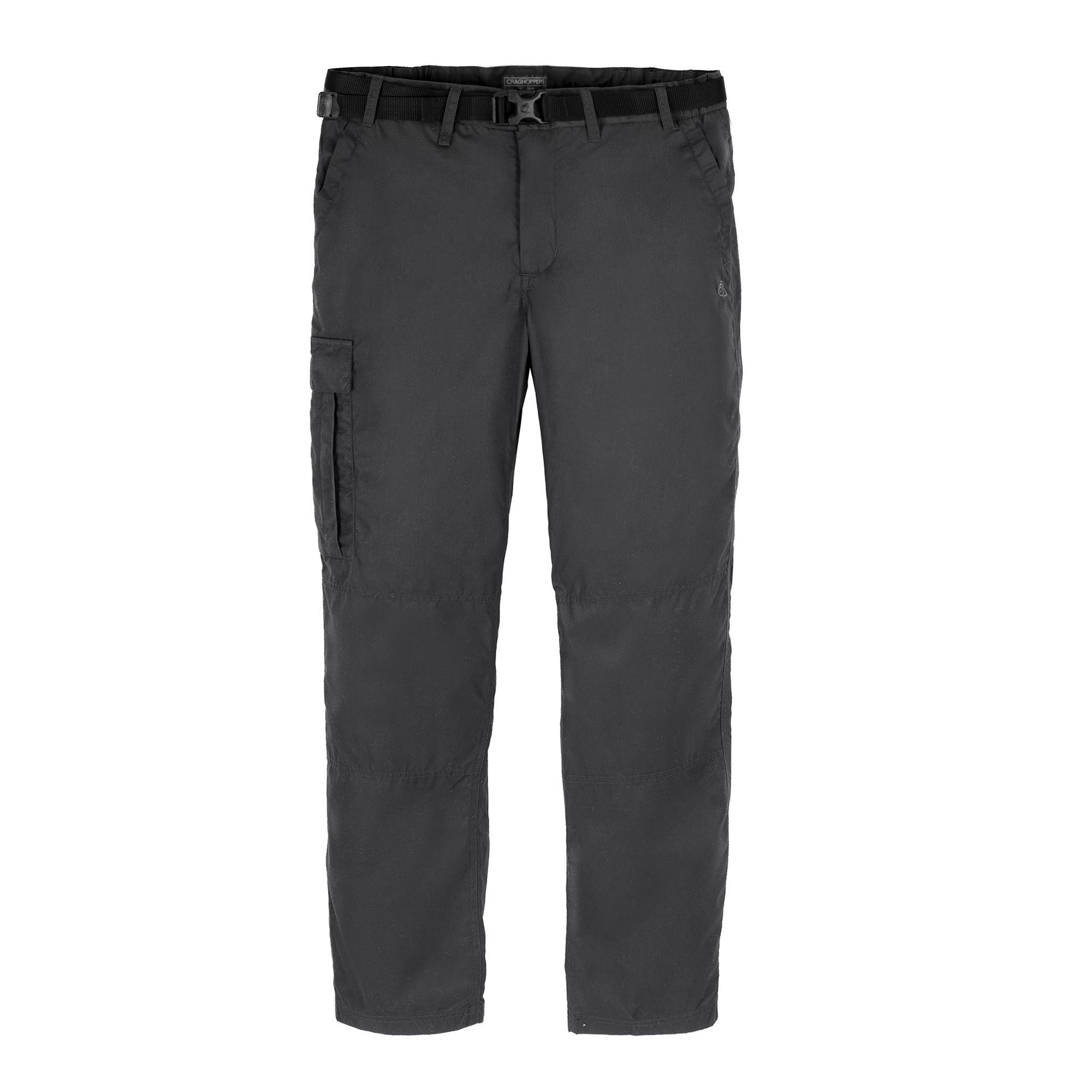 Craghoppers Mens Expert Kiwi Tailored Cargo Trousers (Carbon Grey) - Size 38 Long