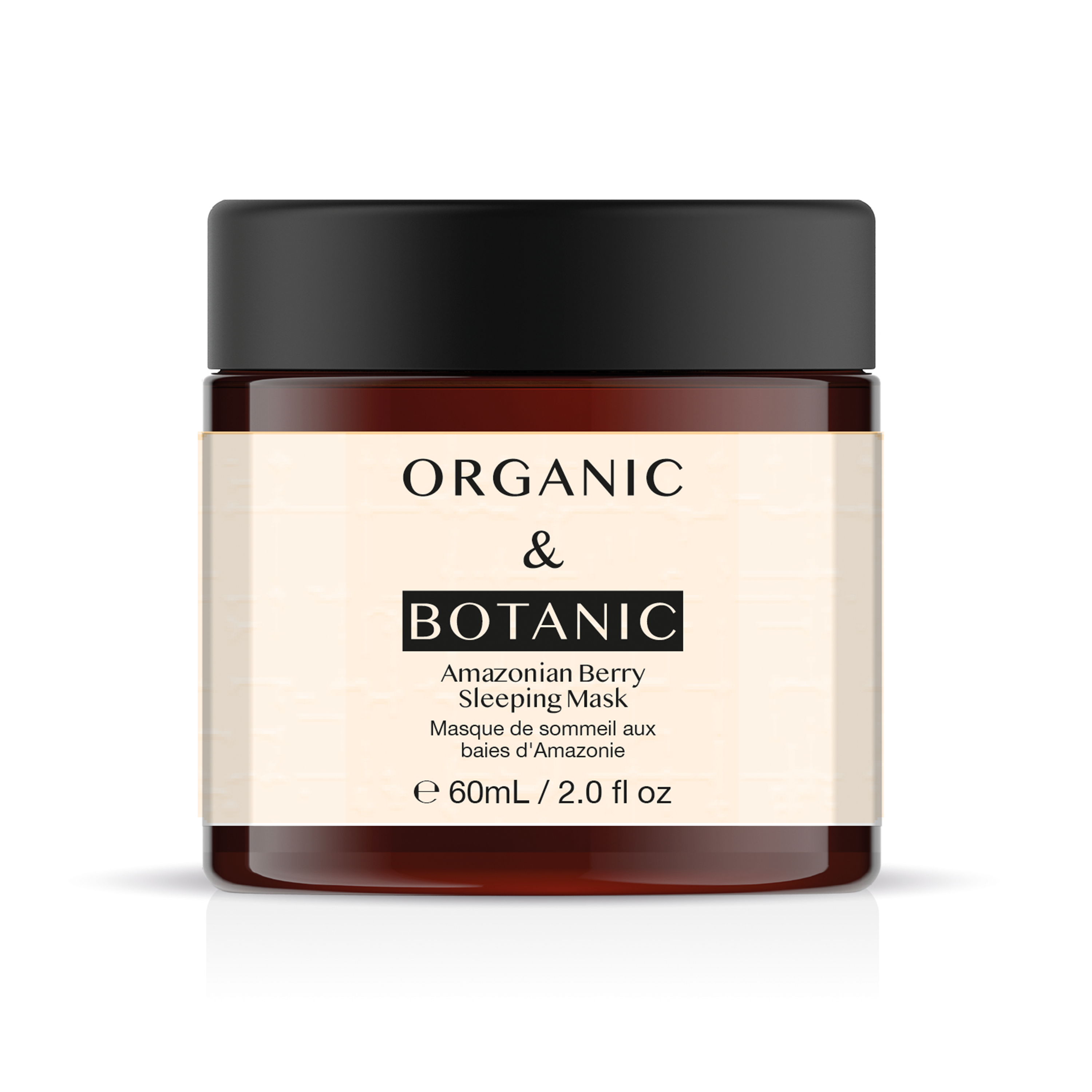 Organic & Botanic Unisex Amazonian Berry Sleeping Mask 60ml - One Size