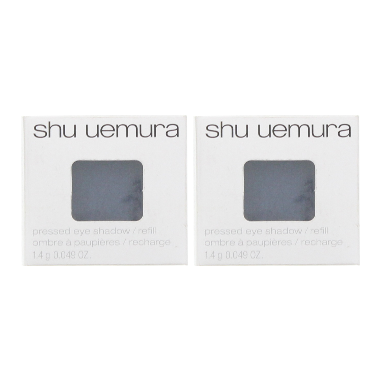 Shu Uemura Womens Pressed Eye Shadow Refill 1.4g - 685 IR Medium Blue x 2 - One Size