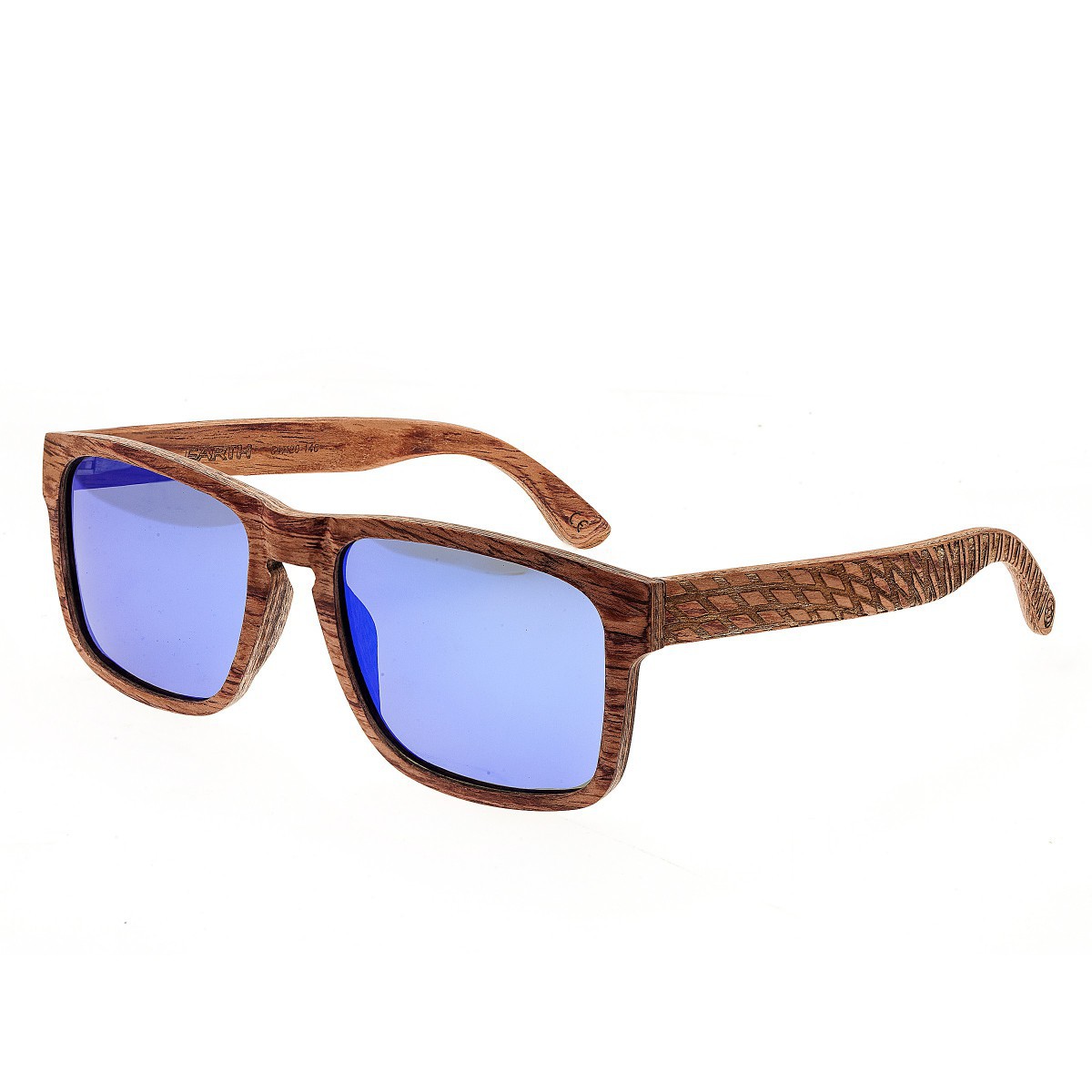 Earth Wood Unisex Whitehaven Polarized Sunglasses - Brown - One Size