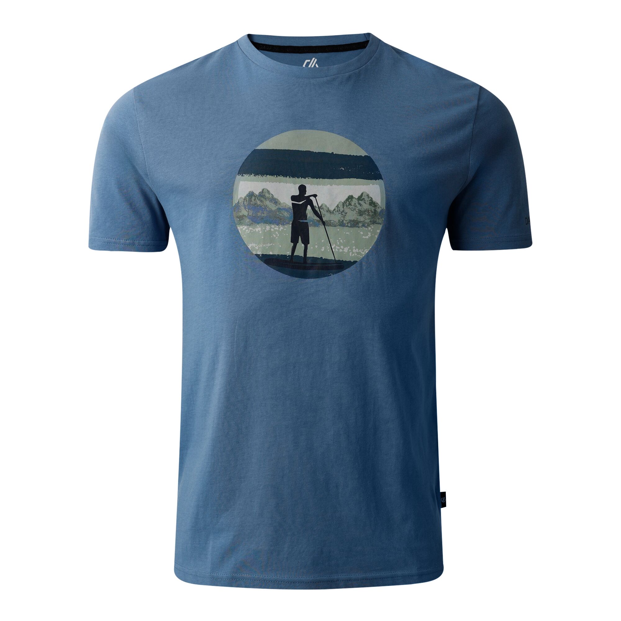 Dare 2B Mens Movement II Sailboat T-Shirt (Coronet Blue) material_Synthetic - Size 2XL