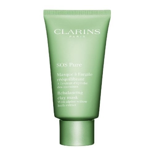 Clarins Unisex SOS Pure Rebalancing Clay Mask With Alpine Willow Herb Extract 75ml - NA - One Size