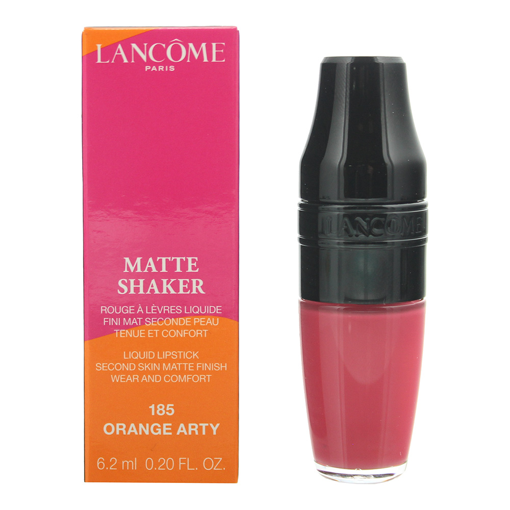 Lancome Unisex Lancôme Matte Shaker 185 Orange Arty Liquid Lipstick 6.1ml - One Size