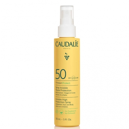 Caudalie Unisex Vinosun Invisible High Protection Spray SPF50-150ml - NA - One Size