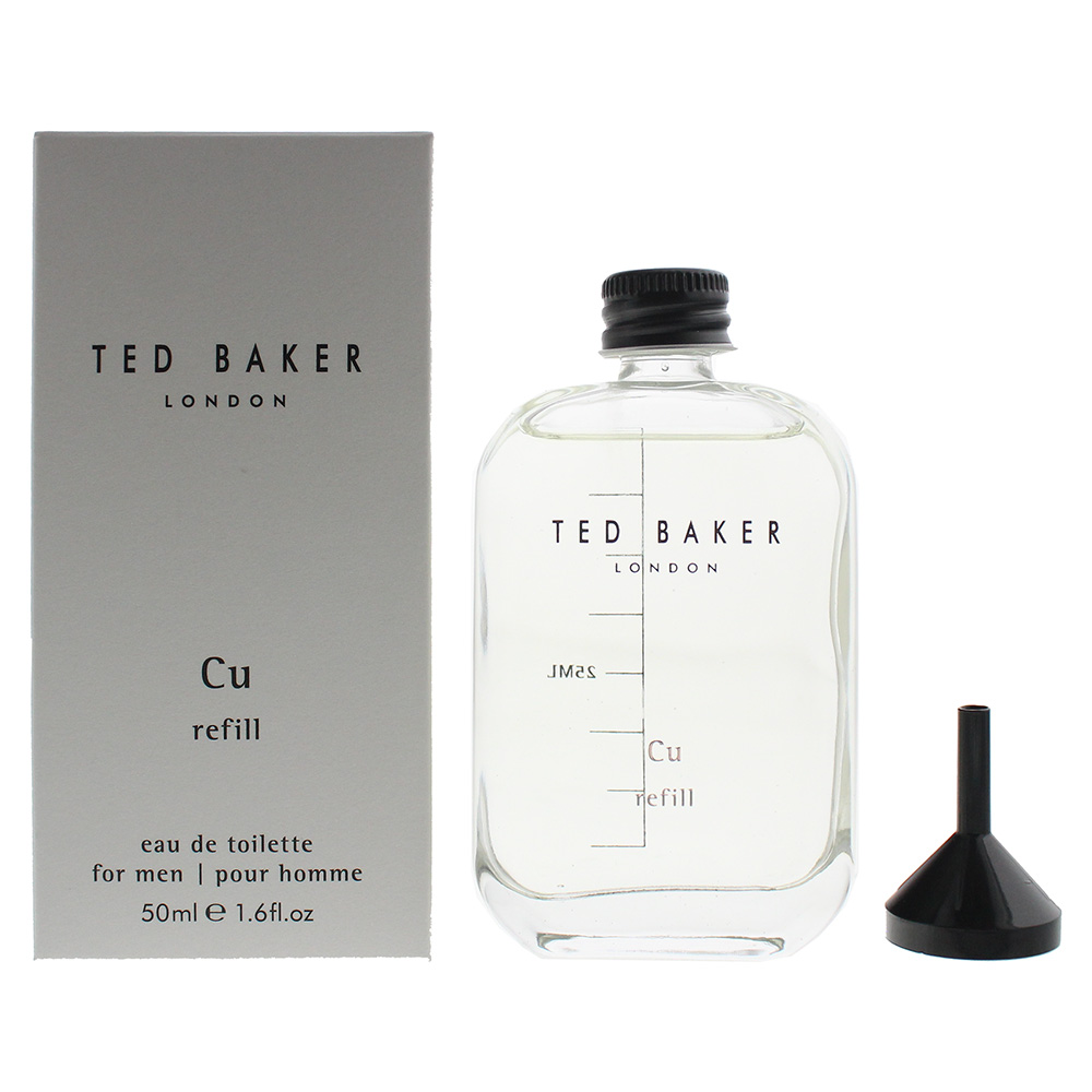 Ted Baker Mens Cu Eau de Toilette 50ml Refill - Green - One Size