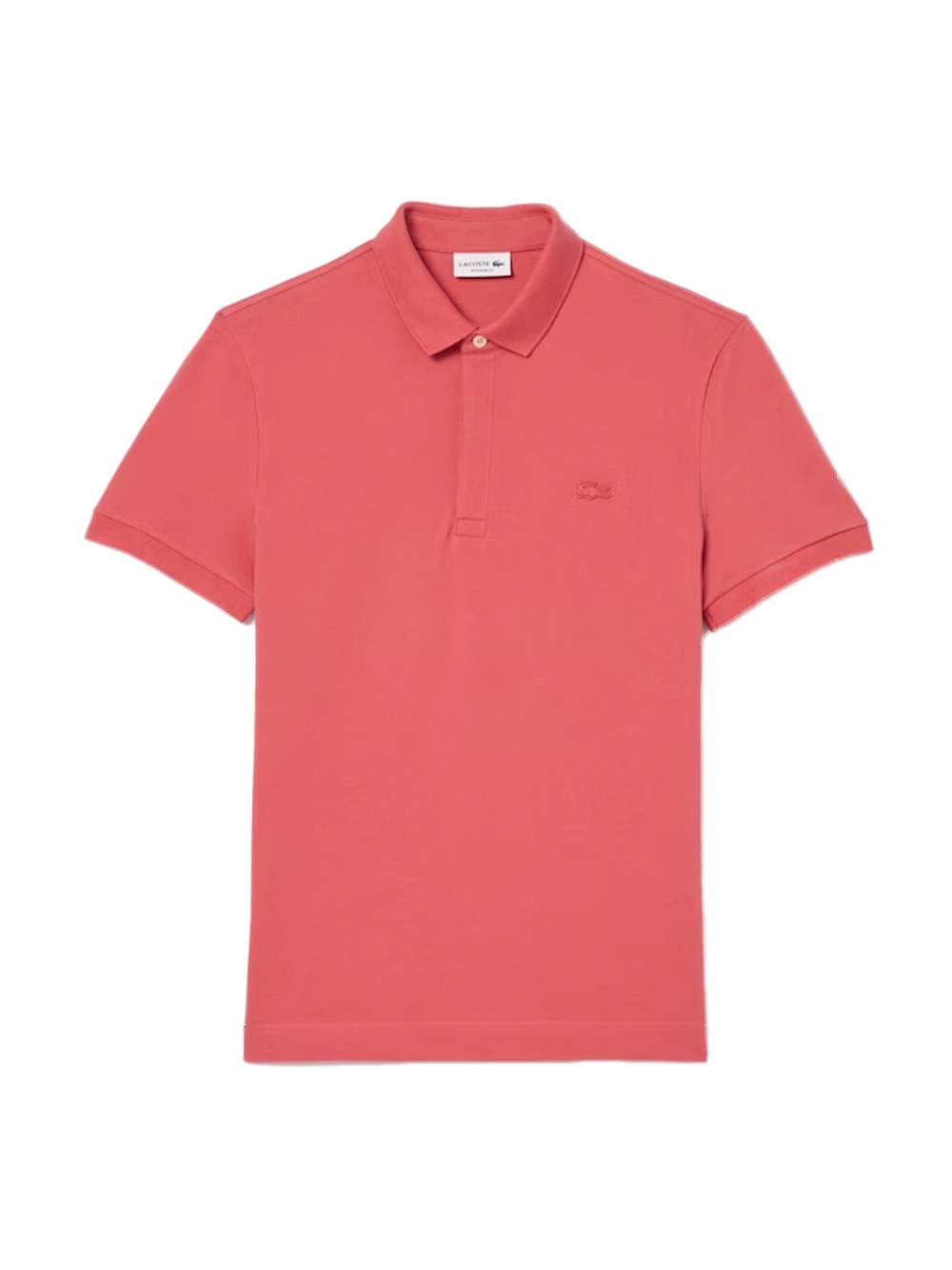 Lacoste Mens Smart Paris Polo Shirt in Red material_cotton - Size Large