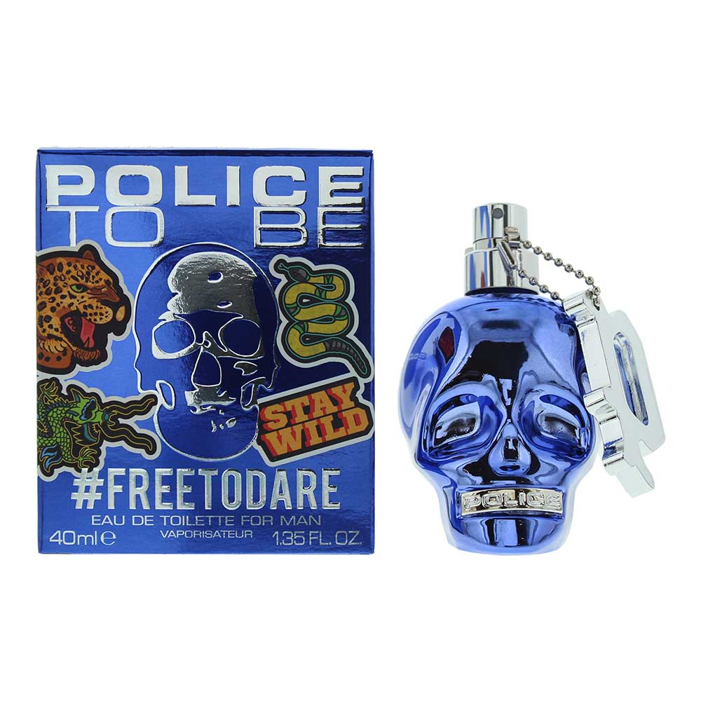 Police Mens To Be Freetodare Eau De Toilette 40ml Spray for Him - One Size