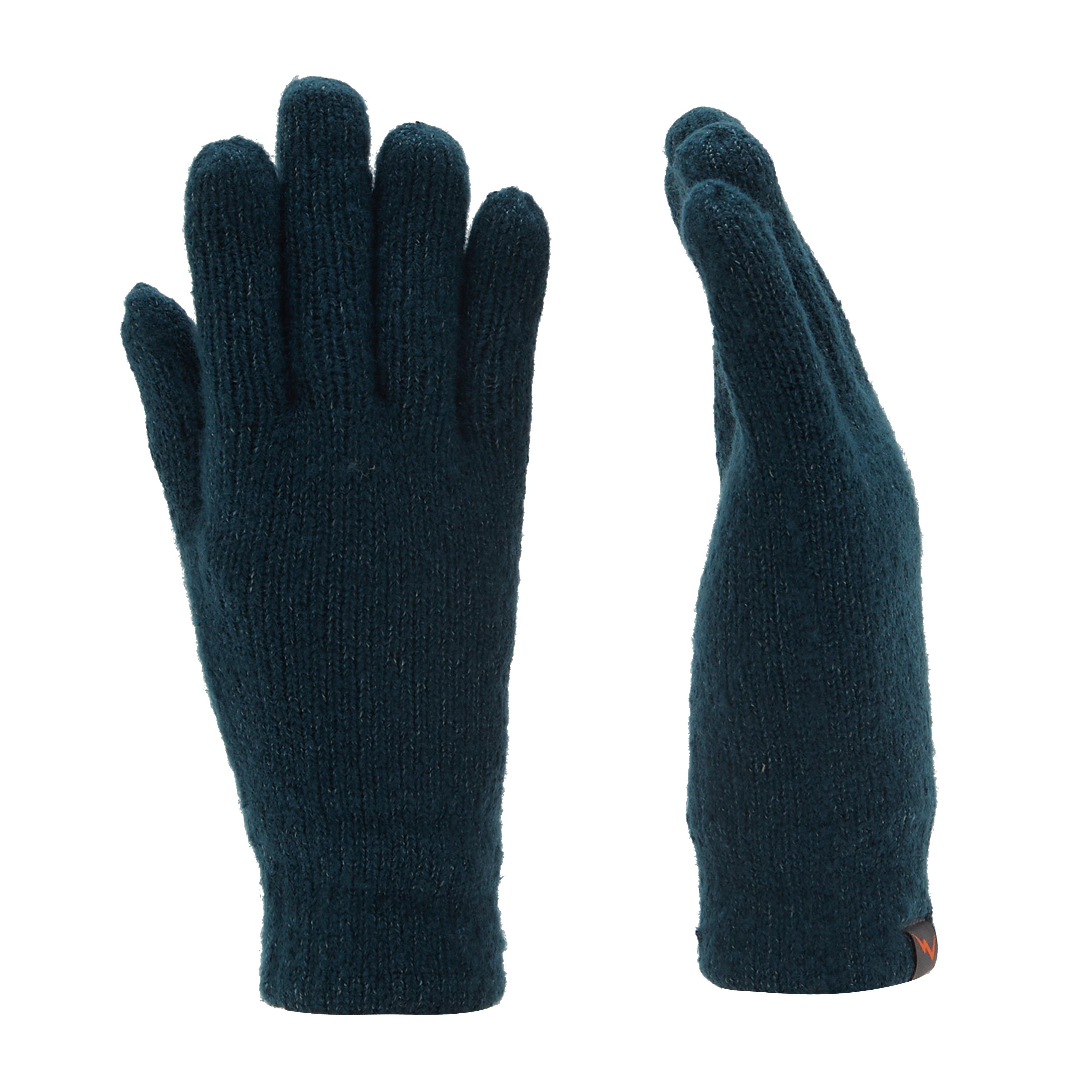 Peter Storm WoMens Winter Thermal Gloves - Green - Size Medium