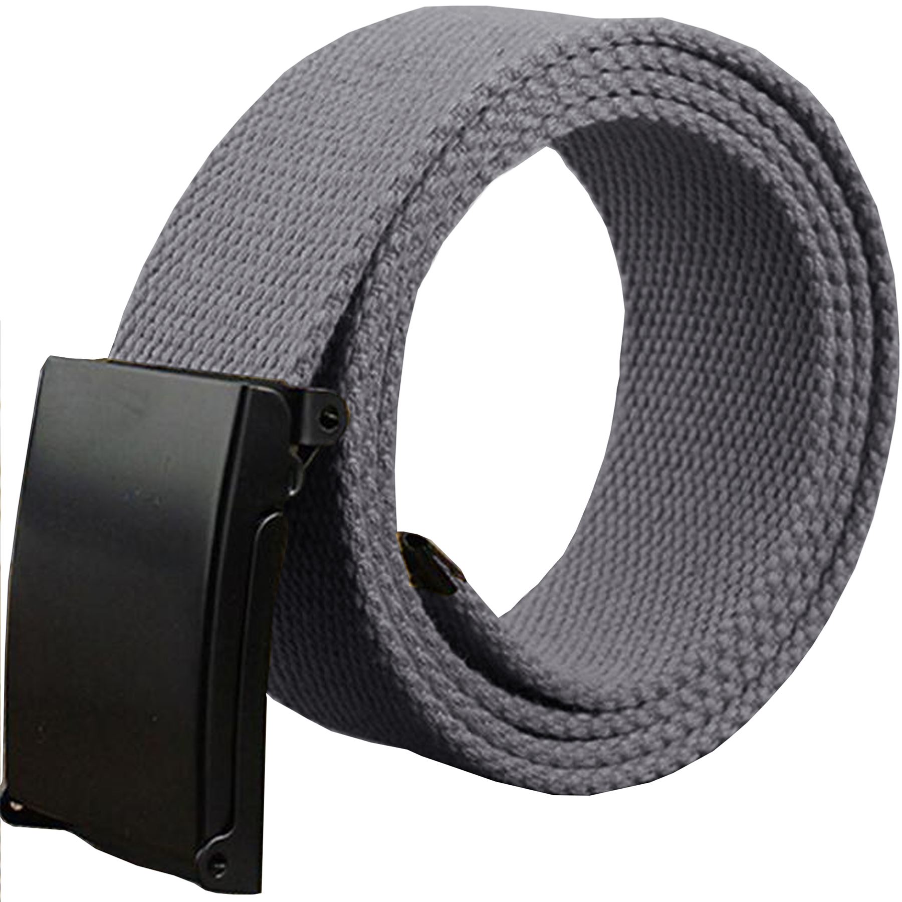 Kruze By Enzo Mens Belts - Grey Canvas - Size Medium/Large