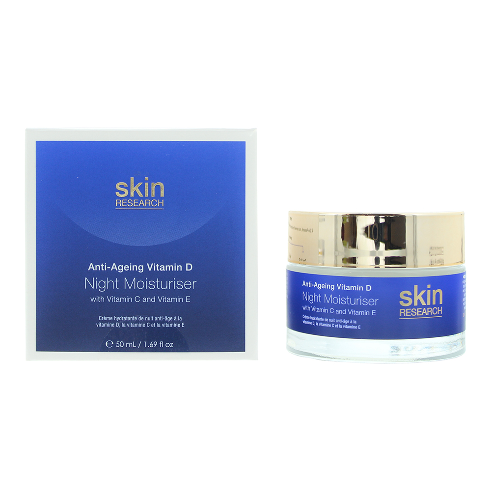 Skin Research Womens Anti-Ageing Vitamin D Night Moisturiser 50ml - NA - One Size