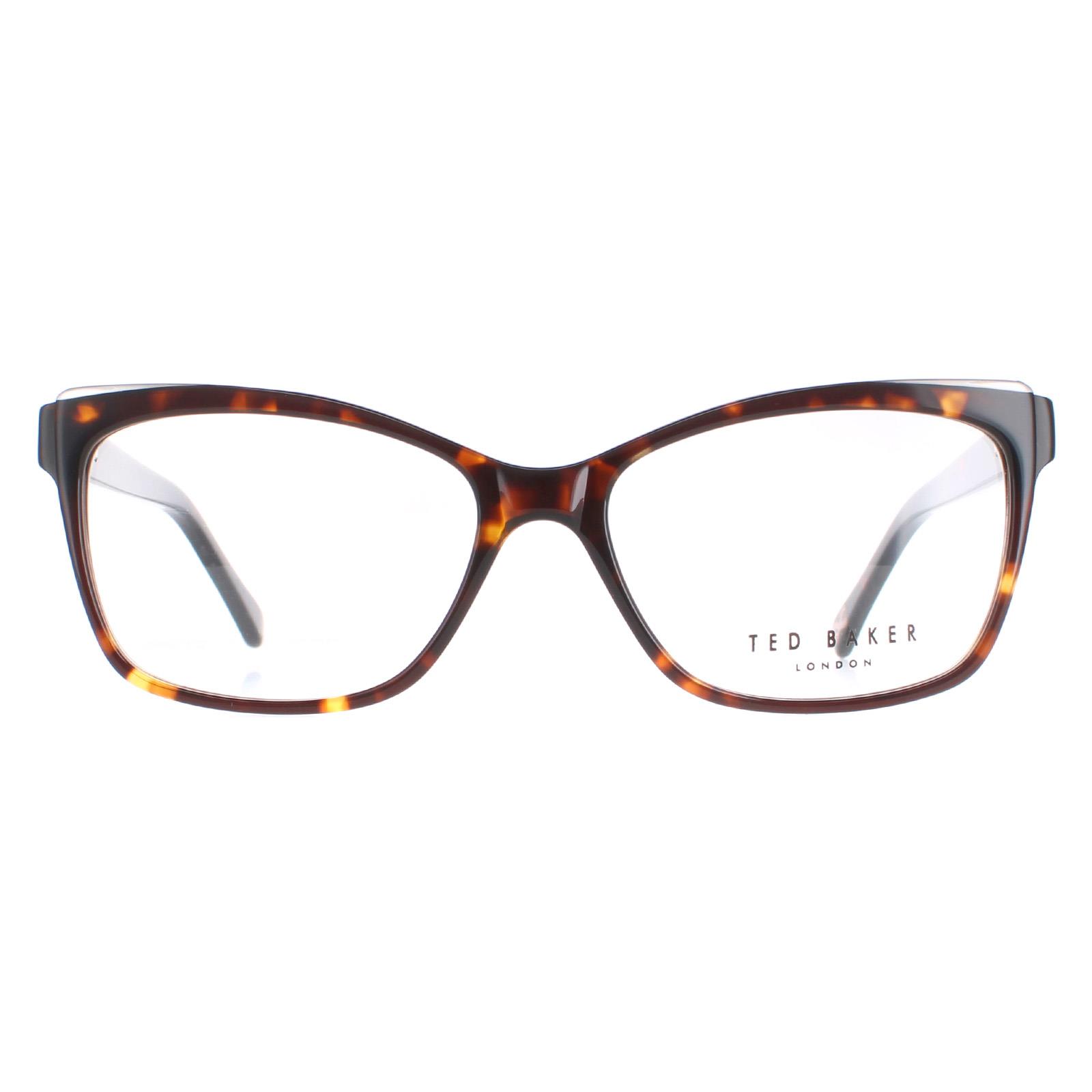 Ted Baker Cat Eye Womens Tortoise Glasses - Brown - One Size