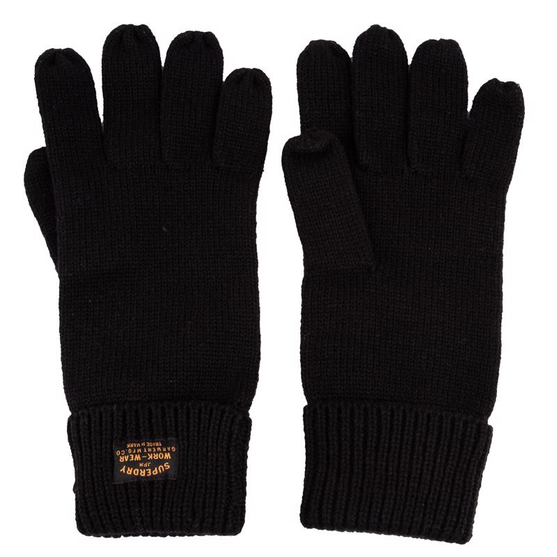 Superdry Mens Radar Gloves - Black - One Size