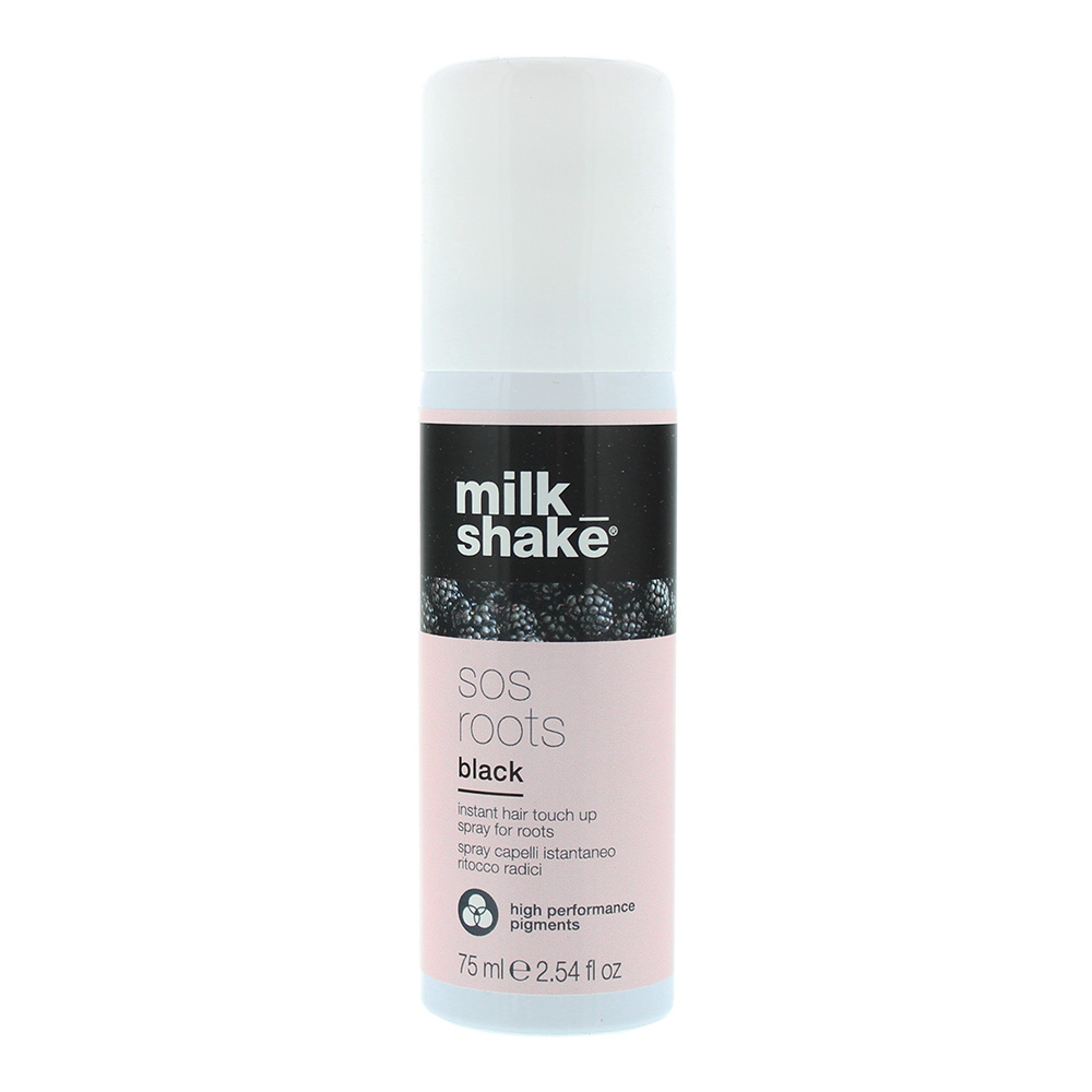 Milkshake Womens milk_shake SOS Roots Black Instant Hair Touch Up Spray 75ml - One Size