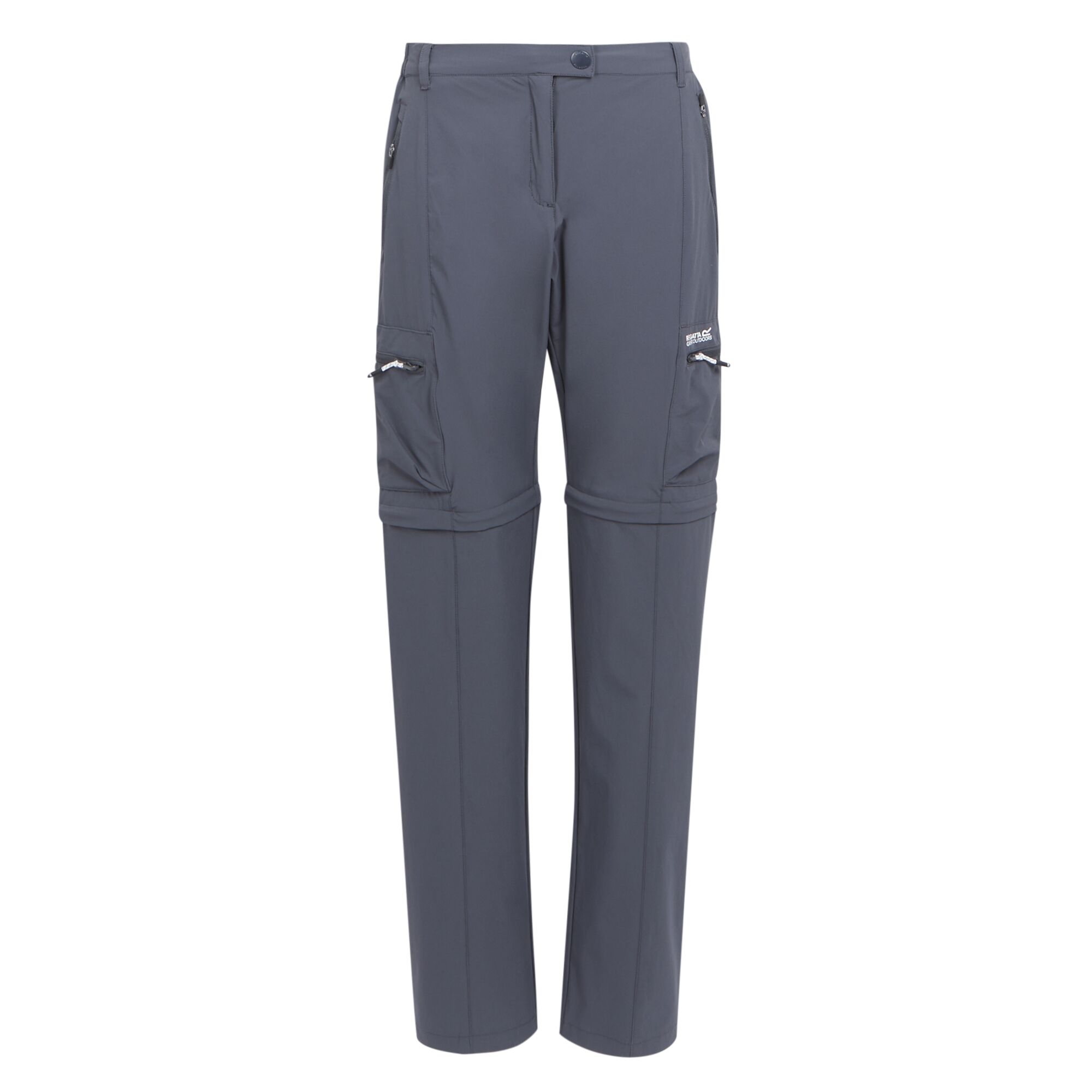 Regatta Womens/Ladies Travel Light Packaway Trousers (Seal Grey) - Size 20 Regular