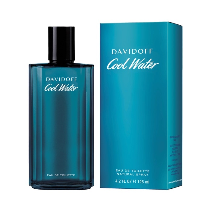 Davidoff Mens Cool Water Eau de Toilette 125ml Spray For Him - NA - One Size