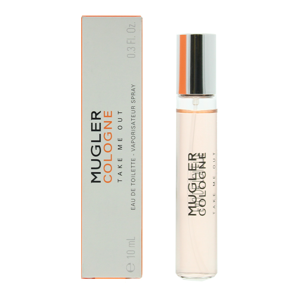 Mugler Womens Cologne Take Me Out Eau de Toilette 10ml Spray - Orange - One Size