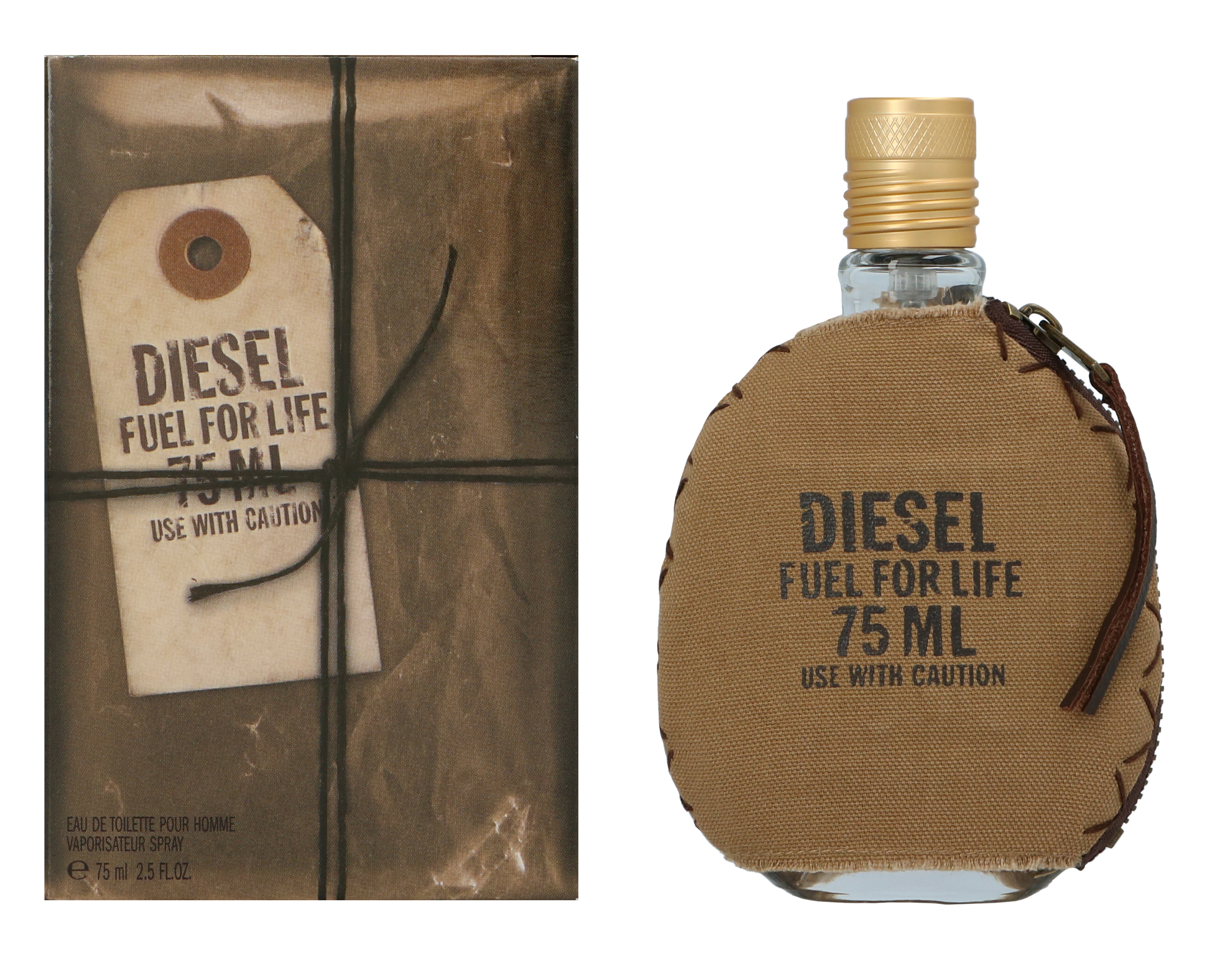 Diesel Mens Fuel For Life Eau De Toilette 75ml - NA - One Size