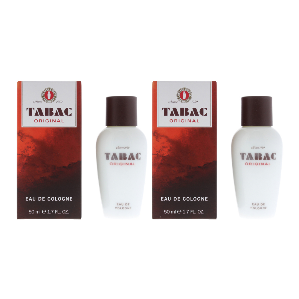 Tabac Mens Original Eau de Cologne 50ml x 2 - NA - One Size