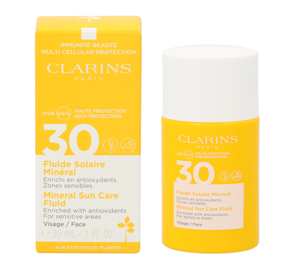 Clarins Womens Mineral Sun Care Spf 30 Face Sun Cream 30ml - One Size