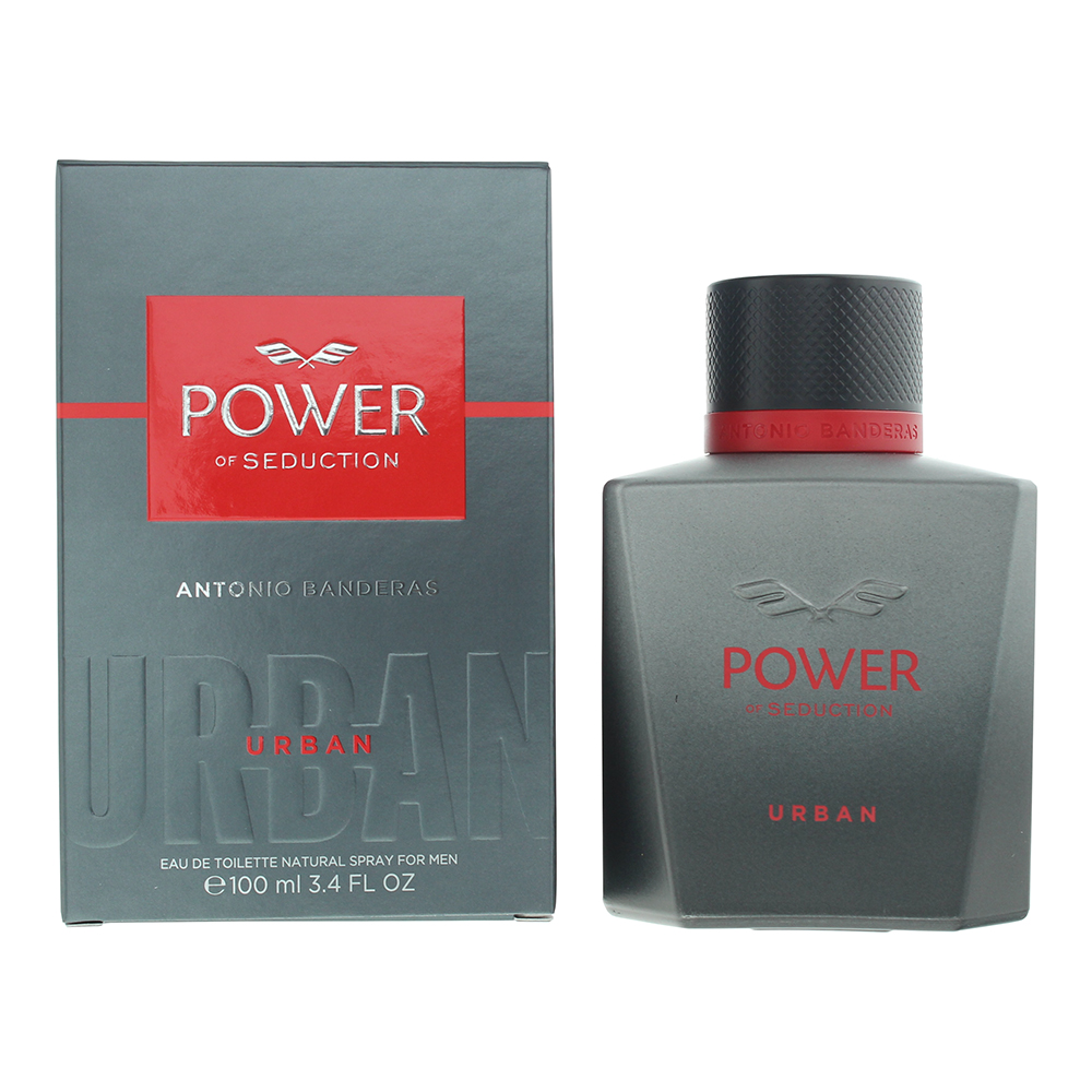 Antonio Banderas Mens Power Of Seduction Urban Limited Edition Eau de Toilette 100ml - One Size