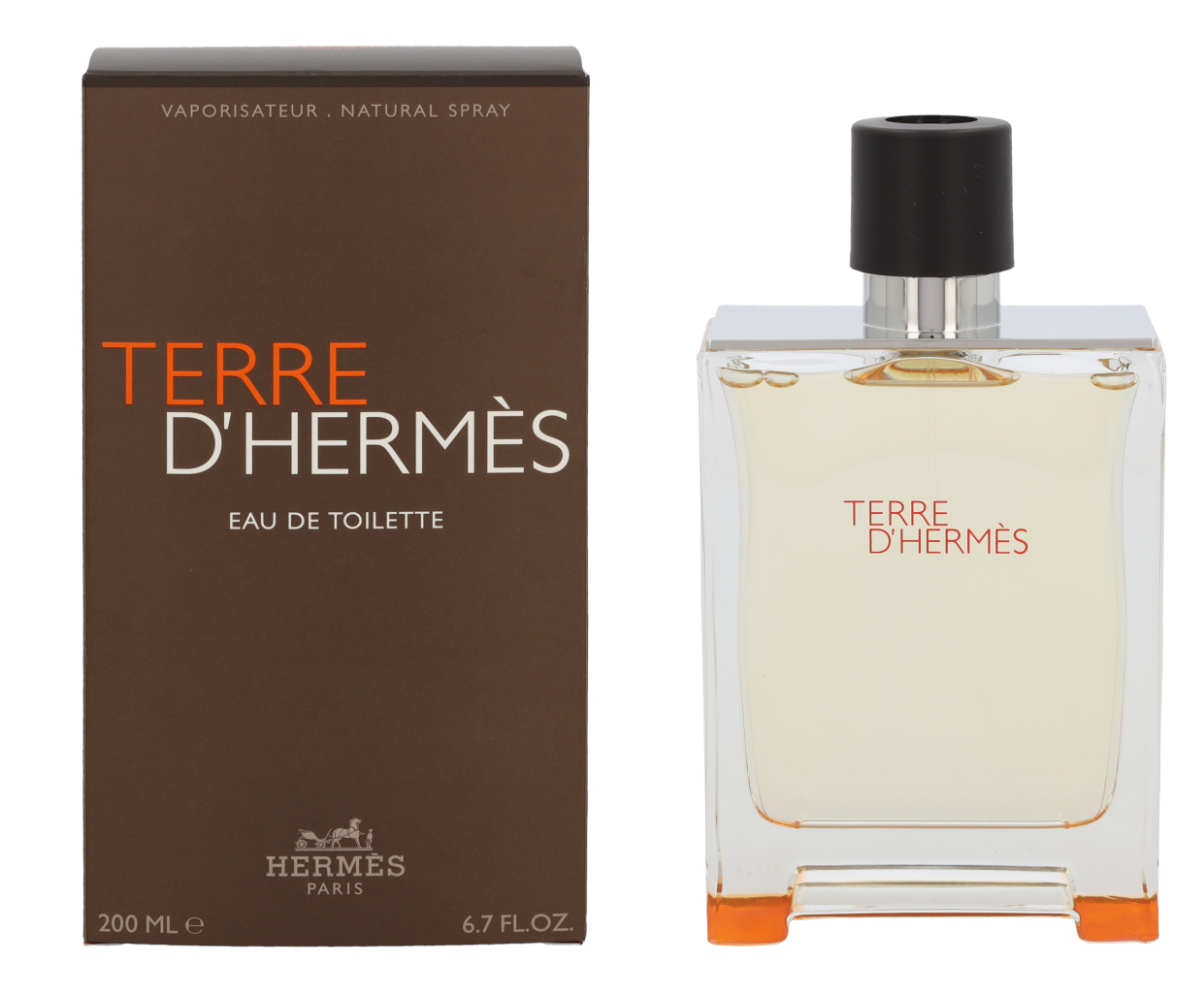 Hermes Mens Hermès Terre D'hermès Eau De Toilette 200ml - Orange - One Size