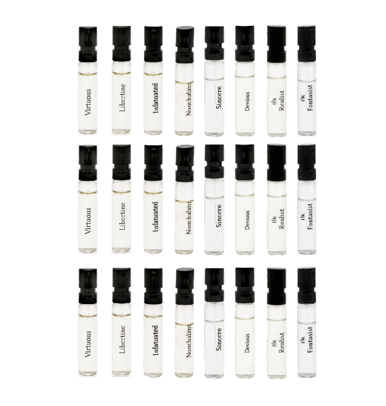 ILK Perfume Unisex 24 x 2ml Travel Sample Vials - One Size