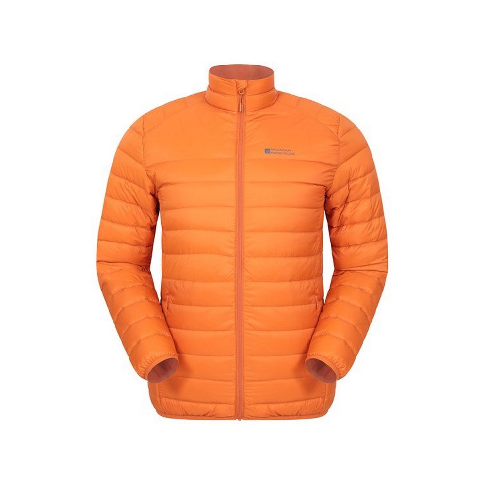 Mountain Warehouse Mens Featherweight Jacket (Burnt Orange) - Size X-Small