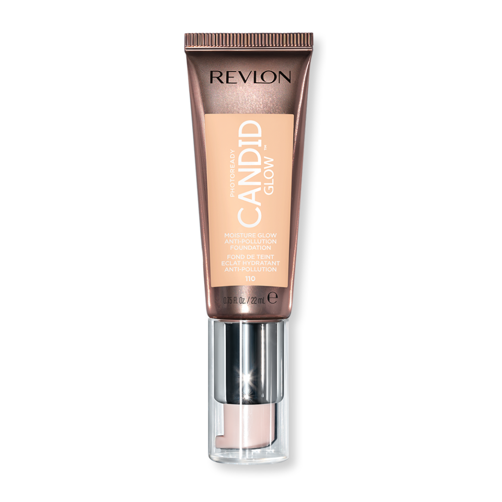 Revlon Womens Photoready Candid Moisture Glow Foundation - 110 Porcelain - Blue - One Size