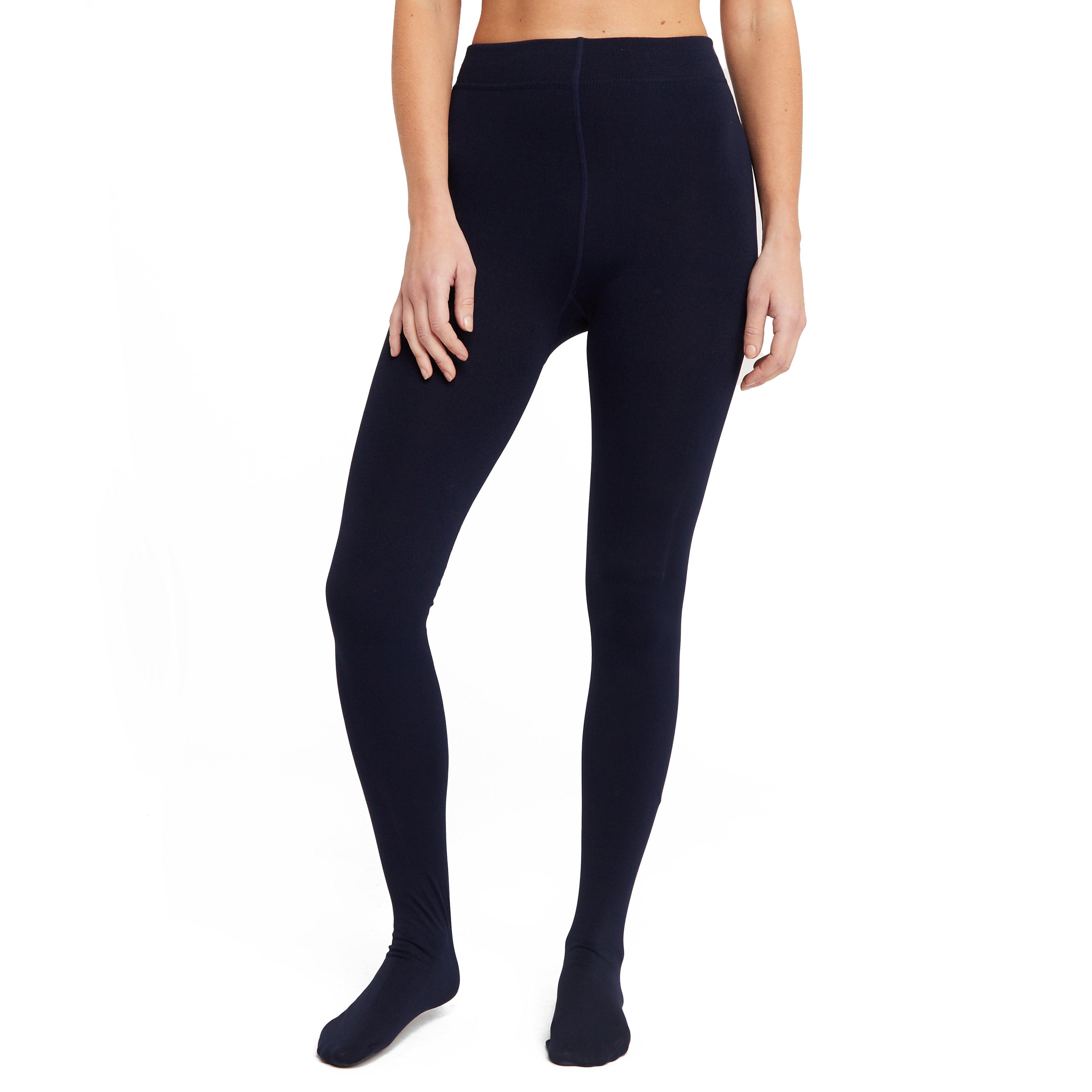 Peter Storm WoMens Thermal Tights with Insulating Inner for Cold Weather Walking & Hiking - Navy Elastane - Size X-Large