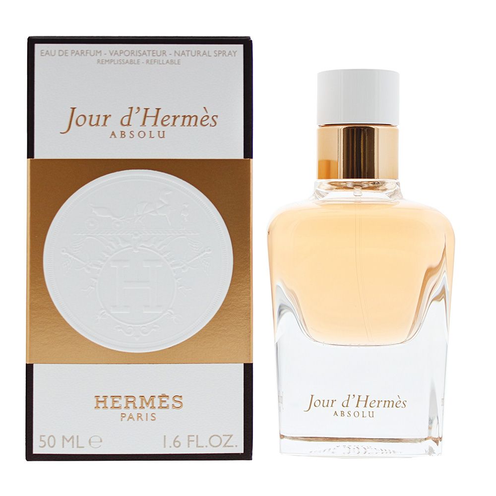 Hermes Womens Jour d' Absolu Eau de Parfum 50ml Spray For Her - White - One Size