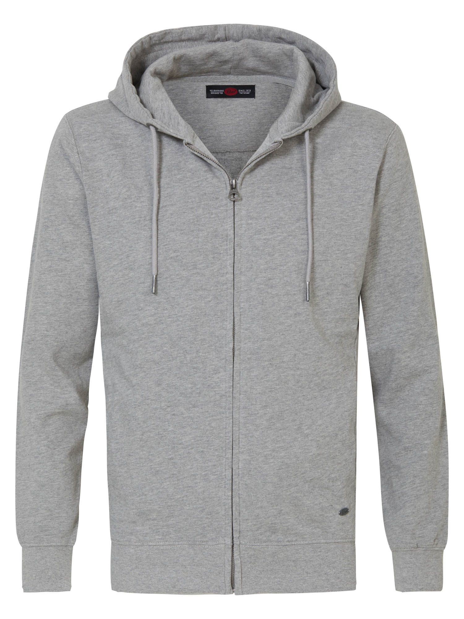 Petrol Industries - Heren Essential Zip Hoodie - Grijs