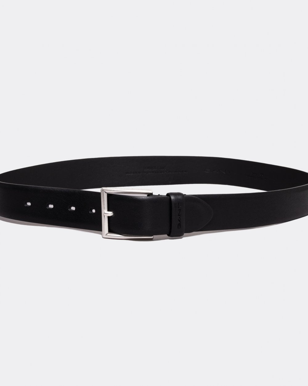 Gant Mens Classic Leather Belt - Black - Size 38 (Waist)