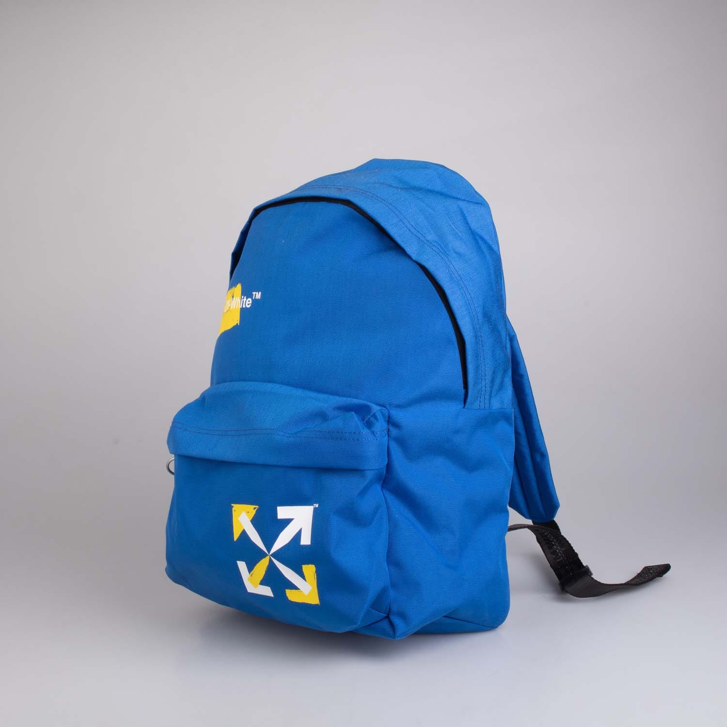 Off-White Boys Accessories Off White Juniors Shape Backpack in Blue yellow - One Size