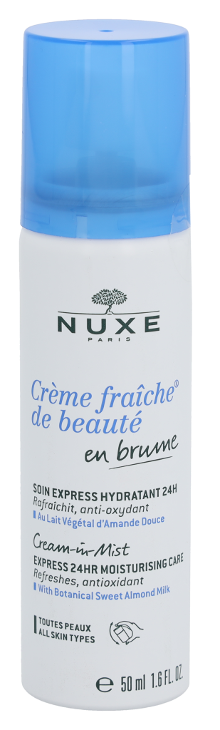 Nuxe Unisex Creme Fraiche De Beaute 24H Moisturising Care Mist 50ml - One Size