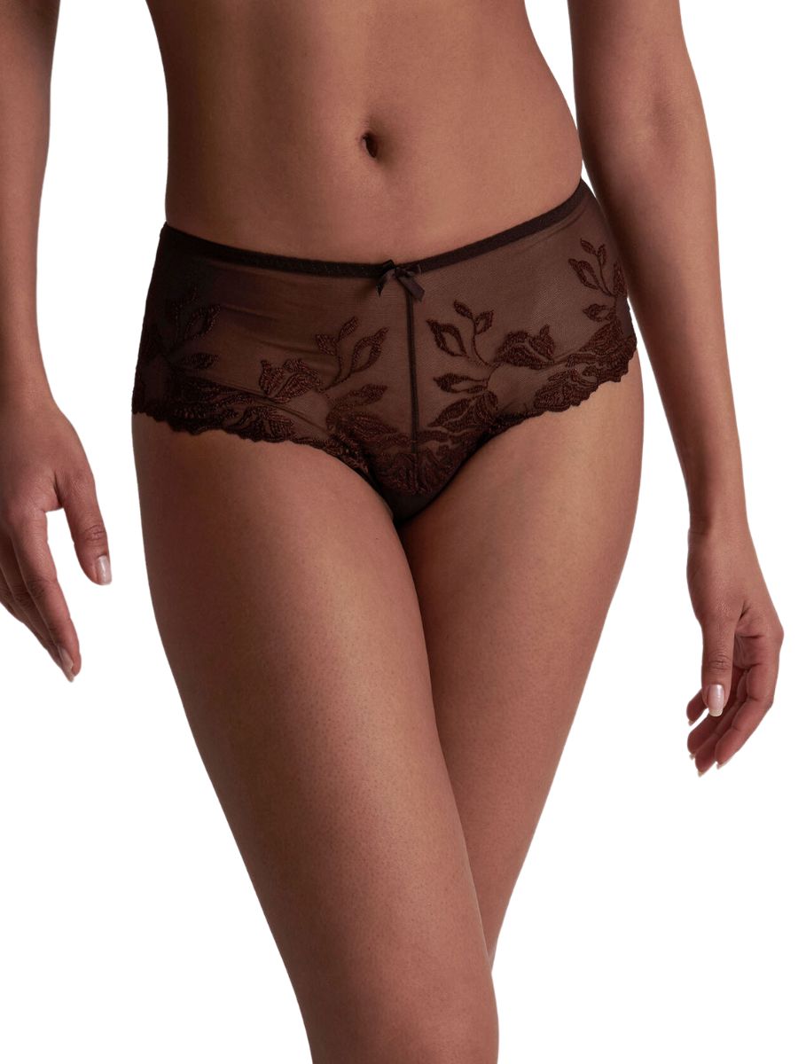 Aubade Womens Softessence St Tropez Short - Brown Polyamide - Size Medium