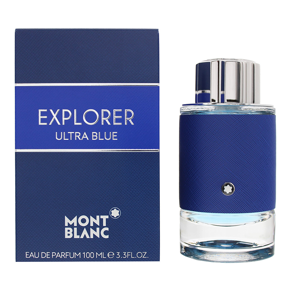 Montblanc Mens Explorer Ultra Blue Eau De Parfum 100ml - One Size