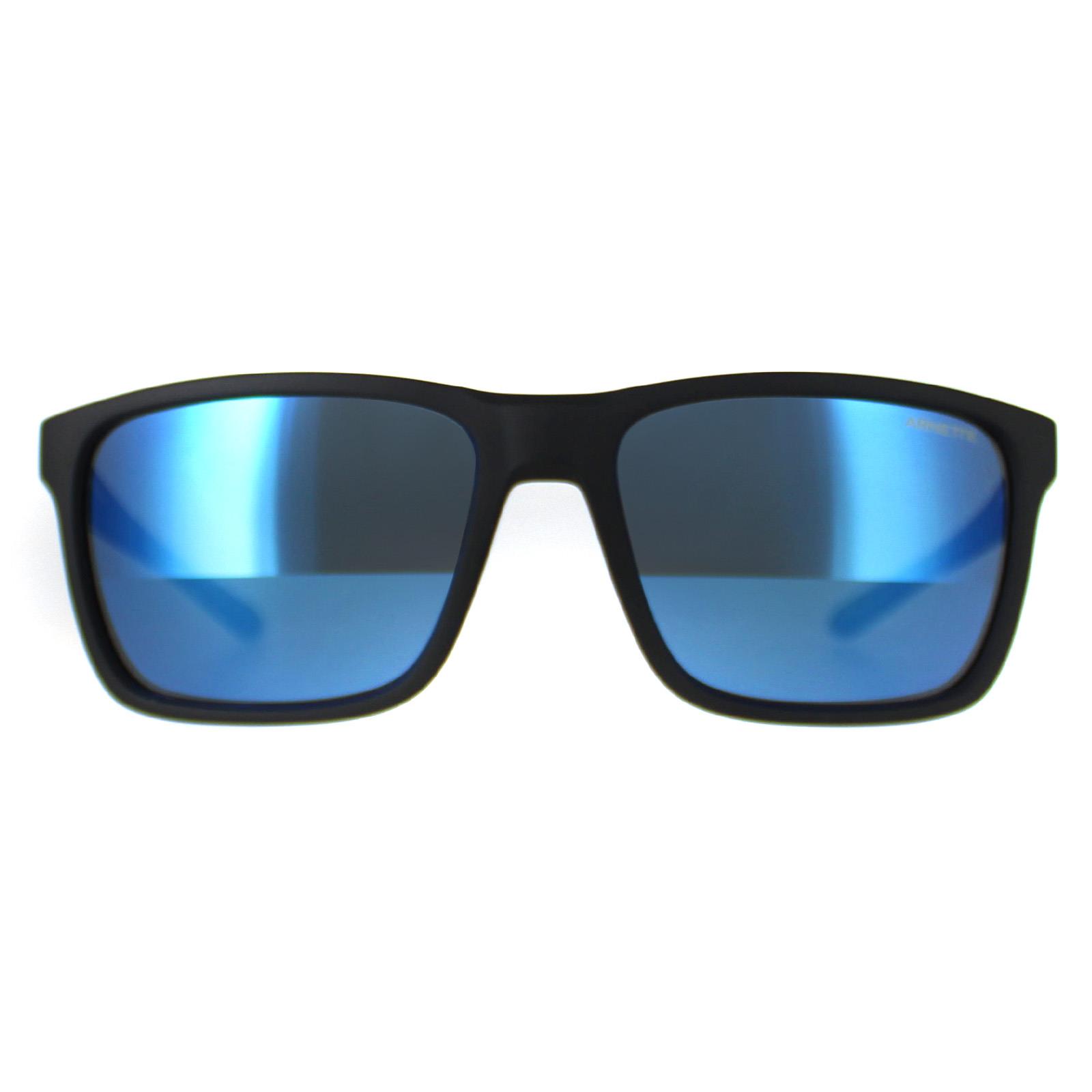 Arnette Square Mens Matte Black Blue AN4323 Sokatra - One Size