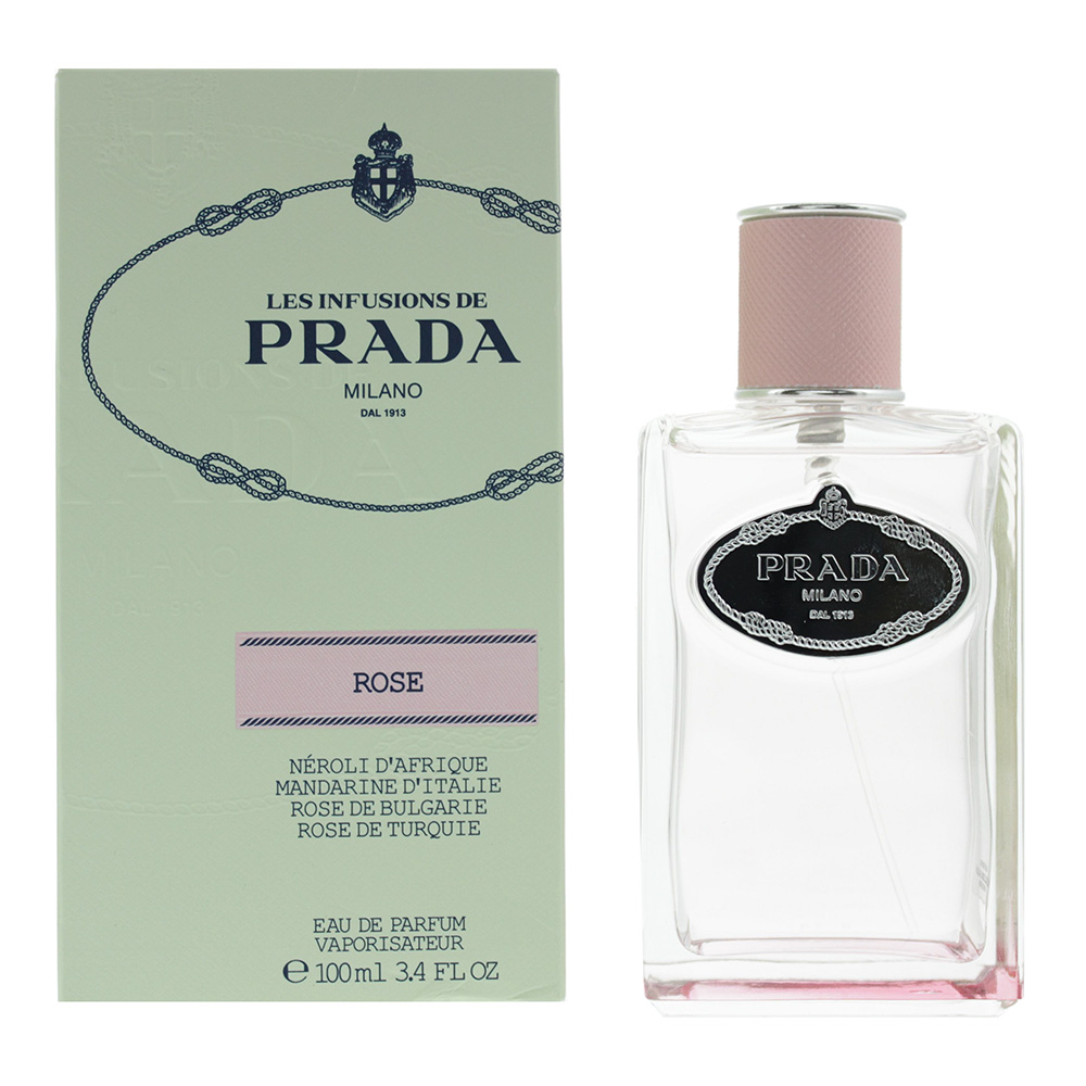 Prada Womens Les Infusions De Rose Eau De Parfum 100ml - Orange - One Size