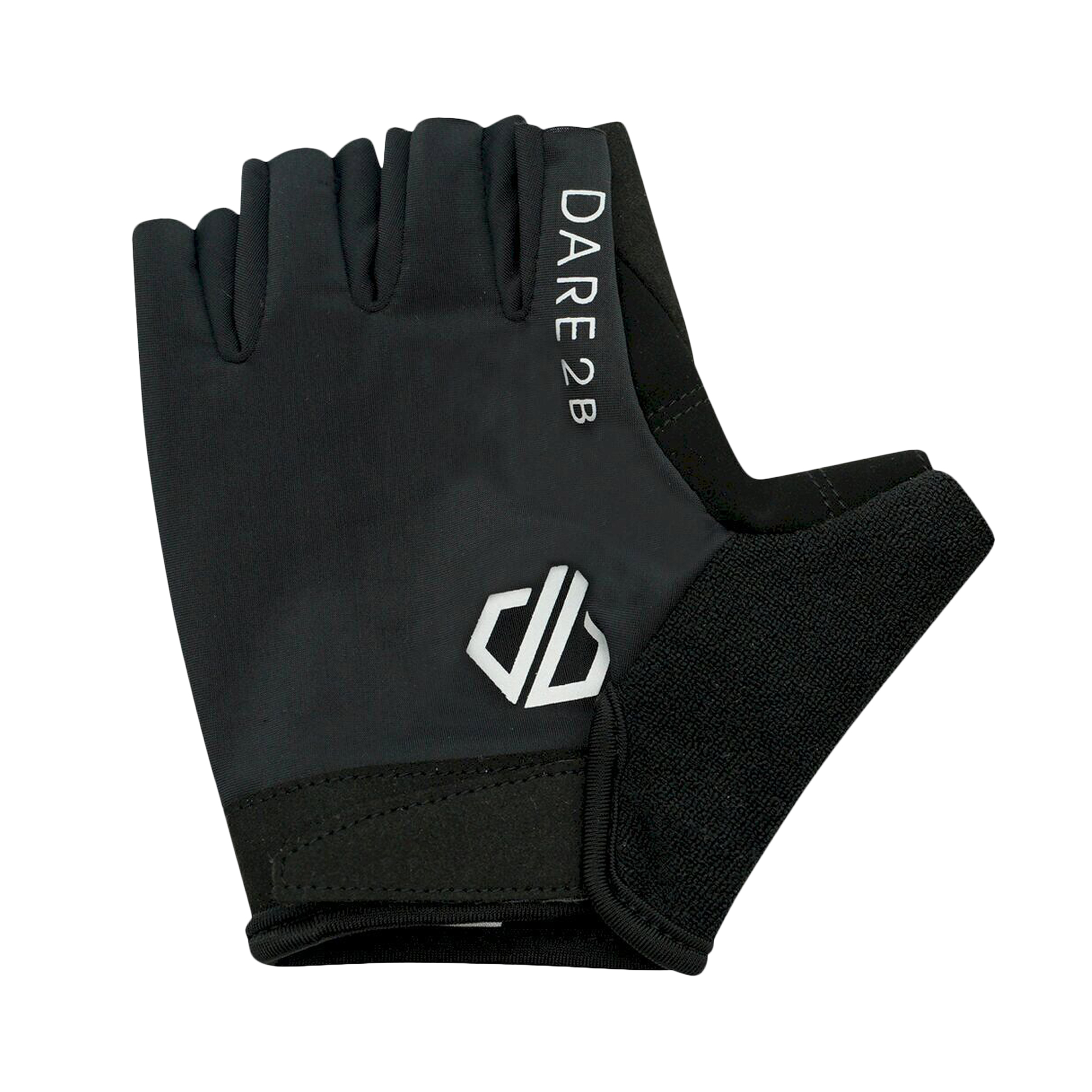 Dare 2B Womens/Ladies Pedal Out Cycling Fingerless Gloves (Black) - Size X-Small