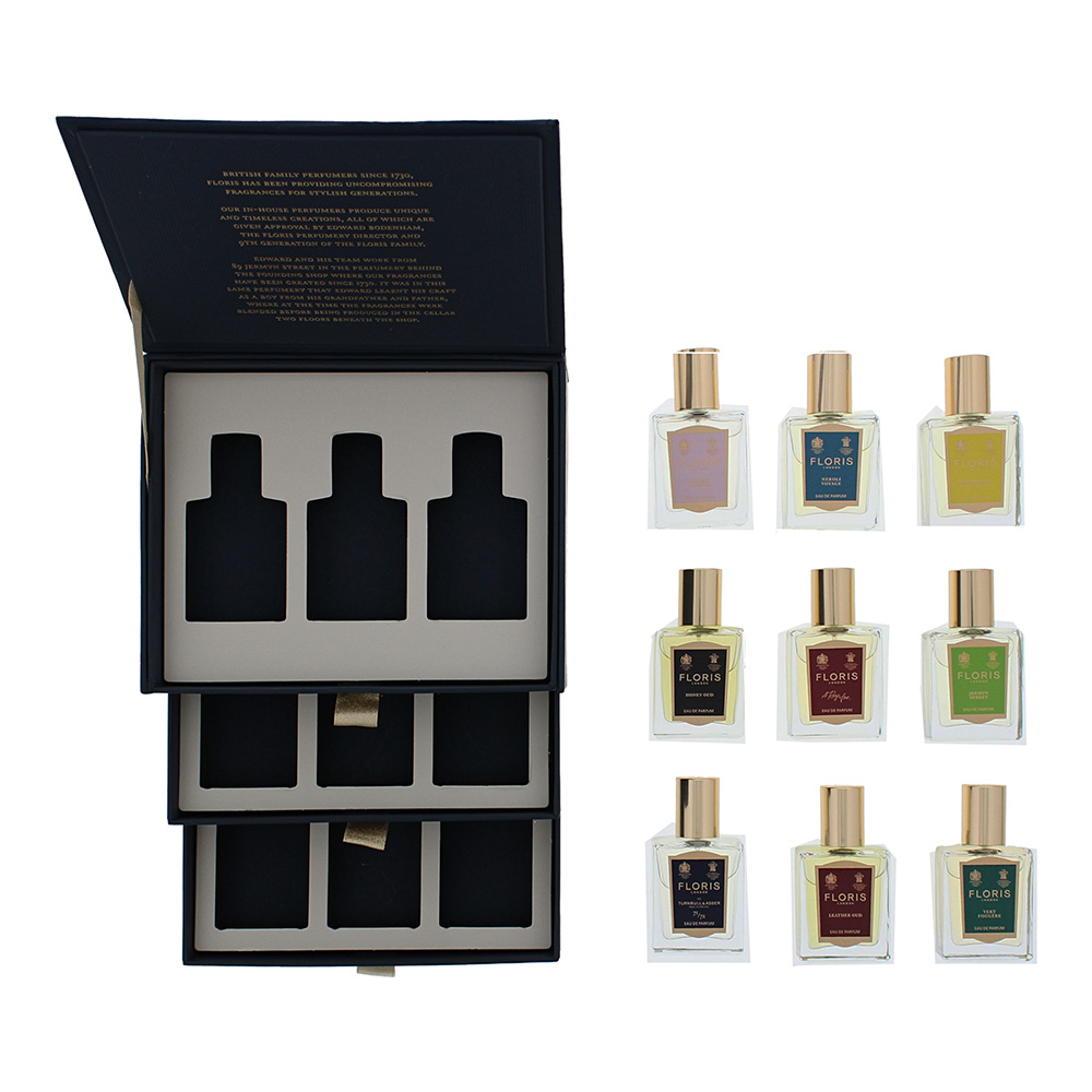 Floris Womens The Perfumer's Private Collection Gift Set - 9 x EDP 15ml - One Size