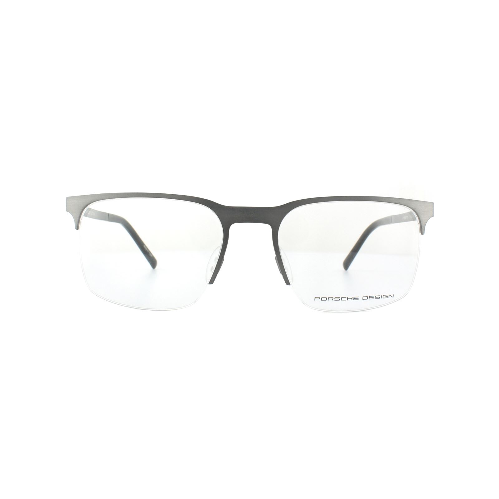 Porsche Design Mens Glasses Frames P8277 B Titanium - Silver Metal (archived) - One Size