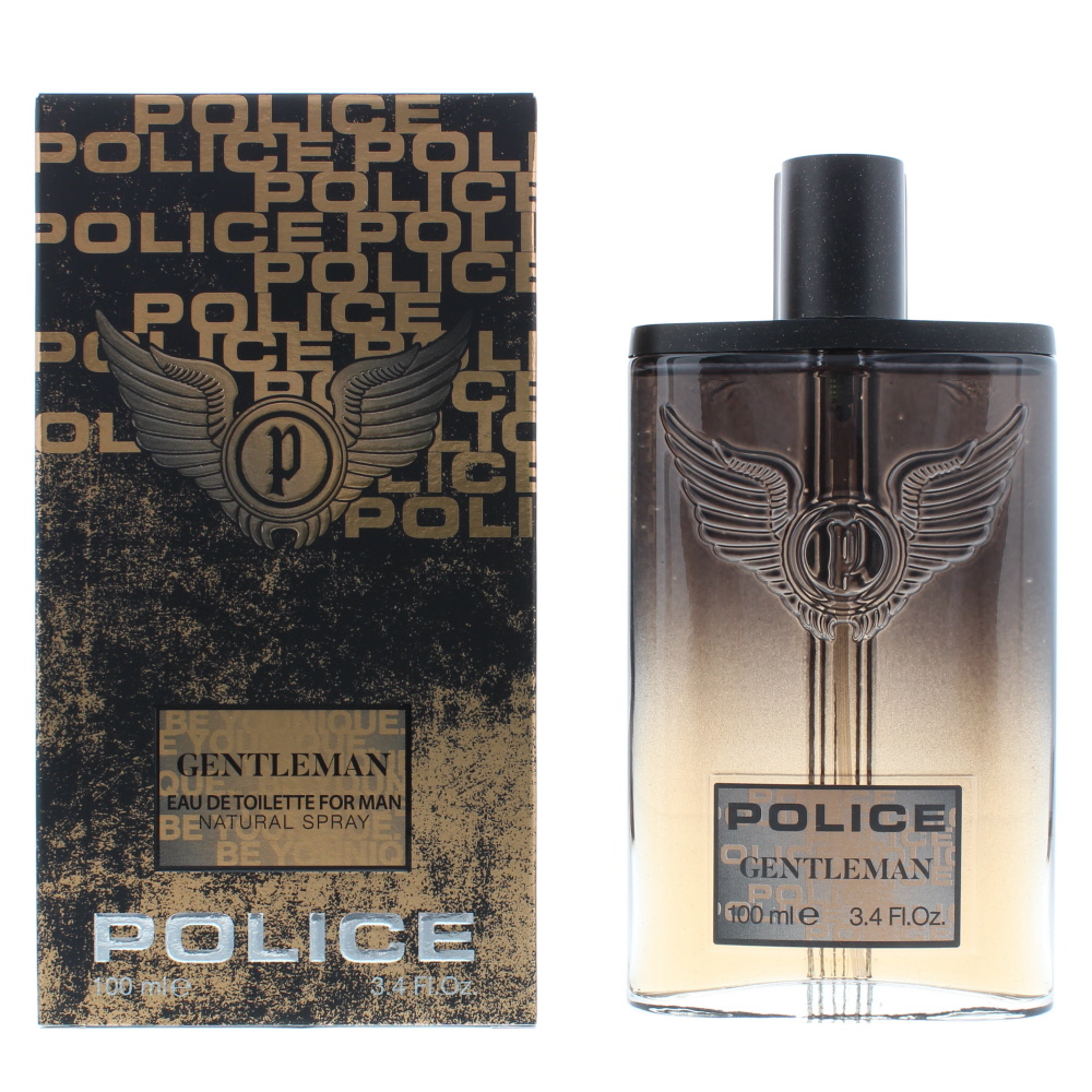 Police Mens Gentleman Eau de Toilette 100ml Spray For Him - NA - One Size