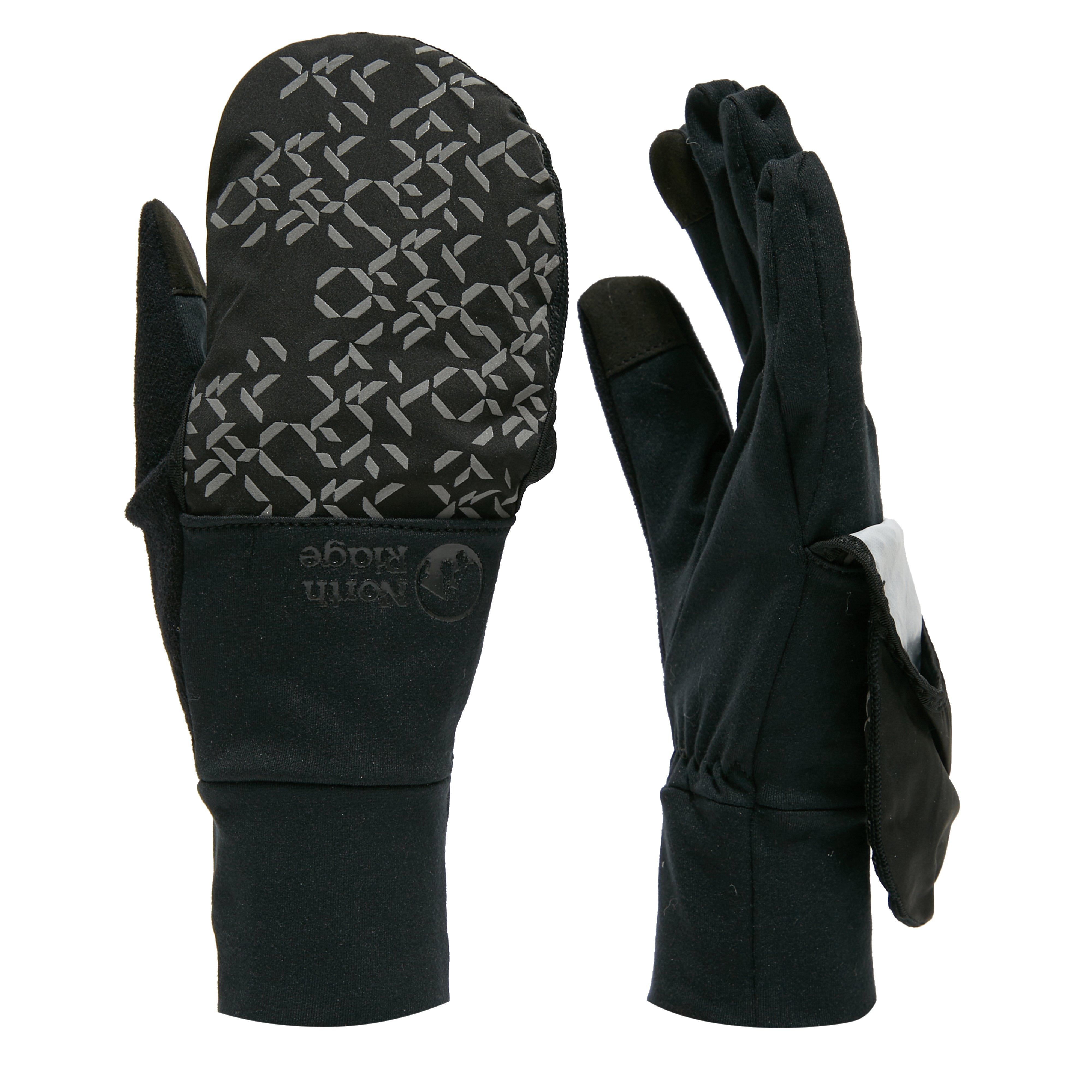 North Ridge Mens Hybrid Mitt - Black - Size Medium/Large