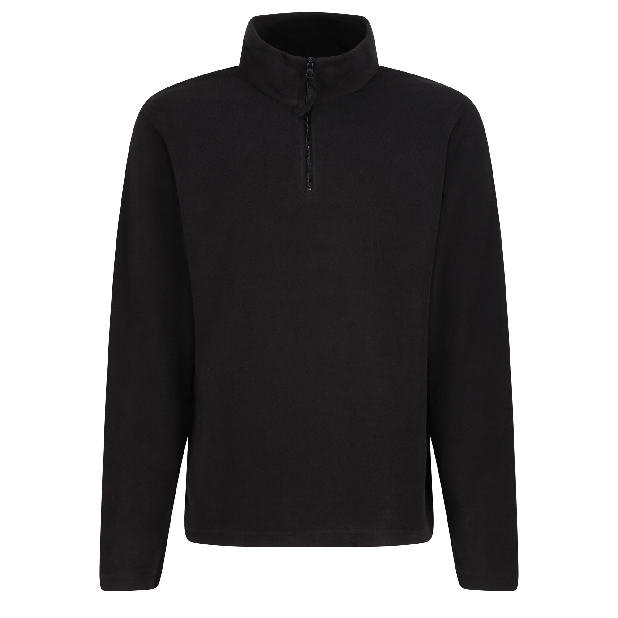 Regatta Mens 170 Series Anti-pill Zip Neck Micro Fleece (Black) - Size Large